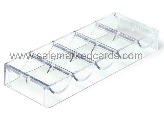 100 Chip Acrilico Chip Tray